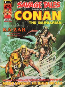 Savage Tales #5 (1974) Conan