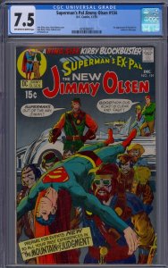 SUPERMAN'S PAL JIMMY OLSEN #134 CGC 7.5 1ST DARKSEID JACK KIRBY