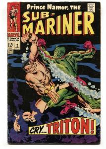 Sub-mariner #2 1968-marvel Comic Silver-Age VG/FN