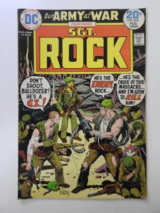 Our Army at War #265 (1974) VG+ Condition