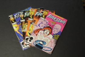 MARVEL Comics -Lot of 4- FIRESTAR COMICS #1,2,3,4 VG/FINE (SIC223)