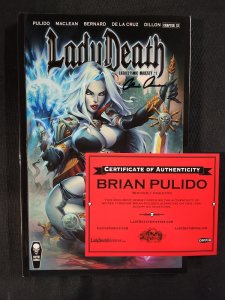 Lady Death: Cataclysmic Majesty #1 - Hardcover Signed Brian Pulido (9.2) 2021