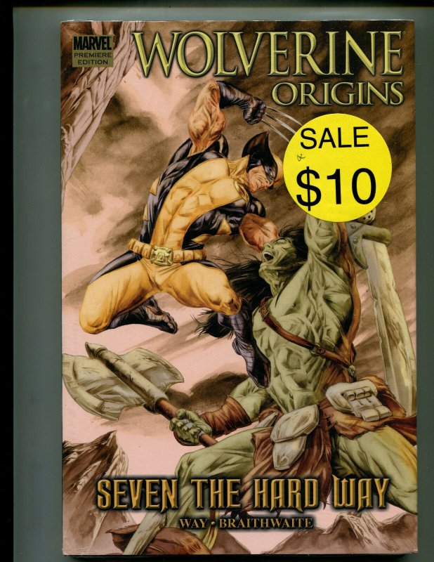 MARVEL WOLVERINE ORIGINS: SEVEN THE HARD WAY HC/GN (SEALED)