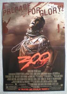 300 XERXES Promo Poster, Frank Miller, 2006, Unused, more in our store