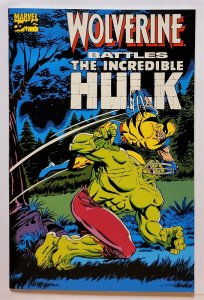 Wolverine Battles the Incredible Hulk (1989, Marvel) VF+ - First Printing
