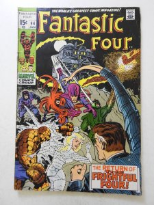 Fantastic Four #94 (1970) GVG Condition! Moisture Wrinkle