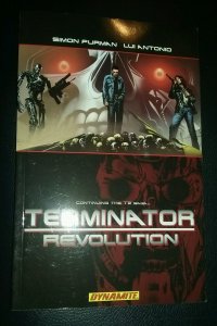 Terminator: Revolution TPB Vf continuing the t2 saga SIMON FURMAN dynamite rare