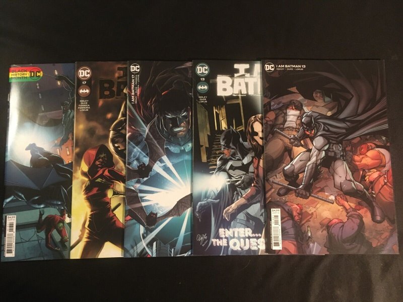 I AM BATMAN #1, 2, 7, 10, 13, 17, 18 VFNM Condition