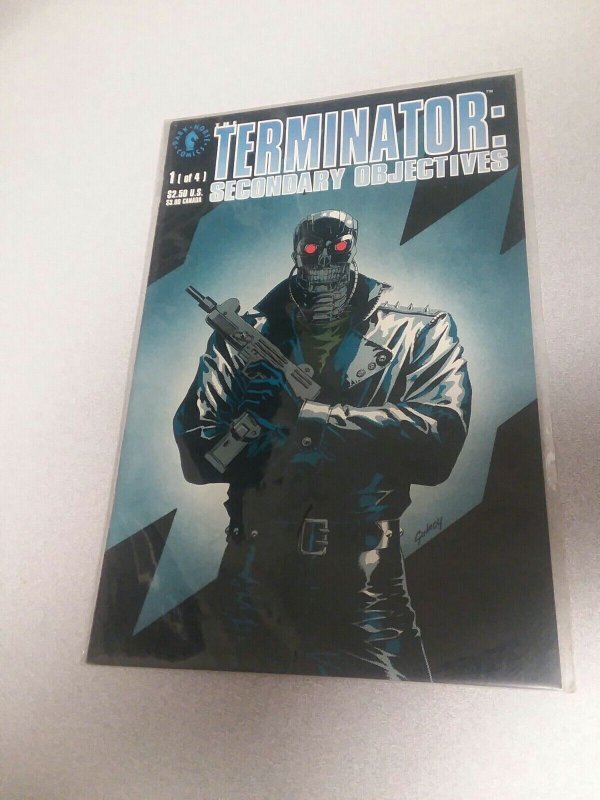 Terminator Secondary Objective 1 2 3 4 Complete Dark Horse Comics Mini Series