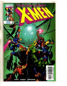 6 Uncanny X-Men Marvel Comic Books # 368 369 370 371 372 373 Wolverine CR55