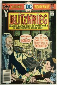 BLITZKRIEG#2 FN/VF 1976 DC BRONZE AGE COMICS