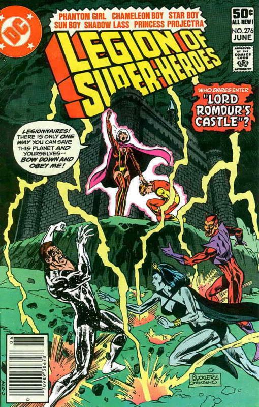Legion of Super-Heroes, The (2nd Series) #276 (Newsstand) FN; DC | save on shipp