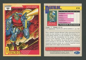 1991 Marvel Comics II  Card  #16 ( Deathlok)  EXMT