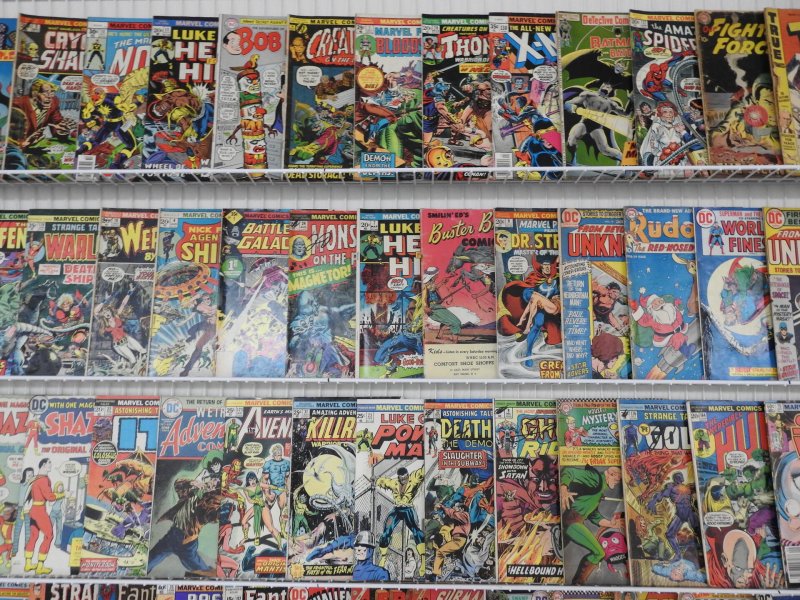 Huge Lot 160+ Silver/Bronze Comics W/Hulk, Fantastic Four, X-Men+ See Descript!!