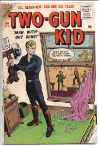 Two-Gun Kid 40 - Silver Age - Feb. 1958 (GD+)