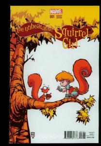 The Unbeatable Squirrel Girl #1 2015- Skottie Young Variant- Unread NM