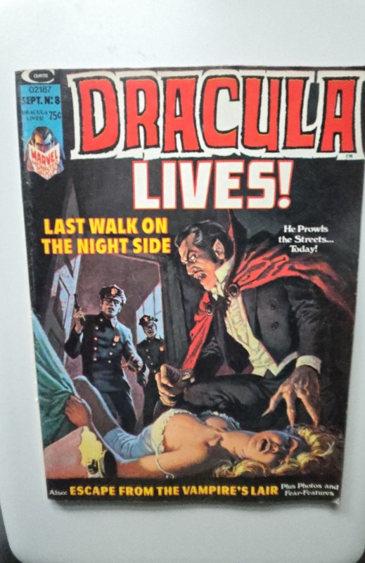 Dracula Lives #8 (1974)