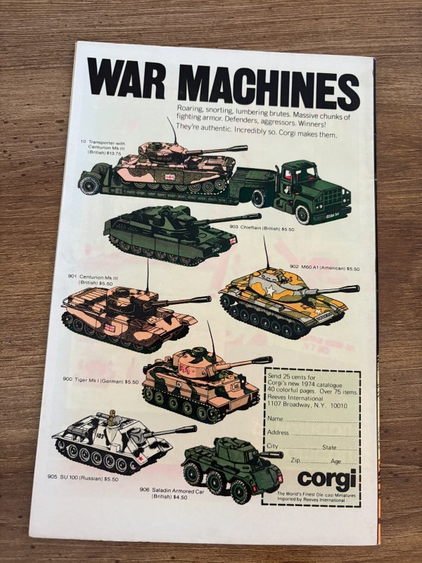 Swamp Thing # 15 VF DC Comic Book Bernie Wrightson Series 4 J367