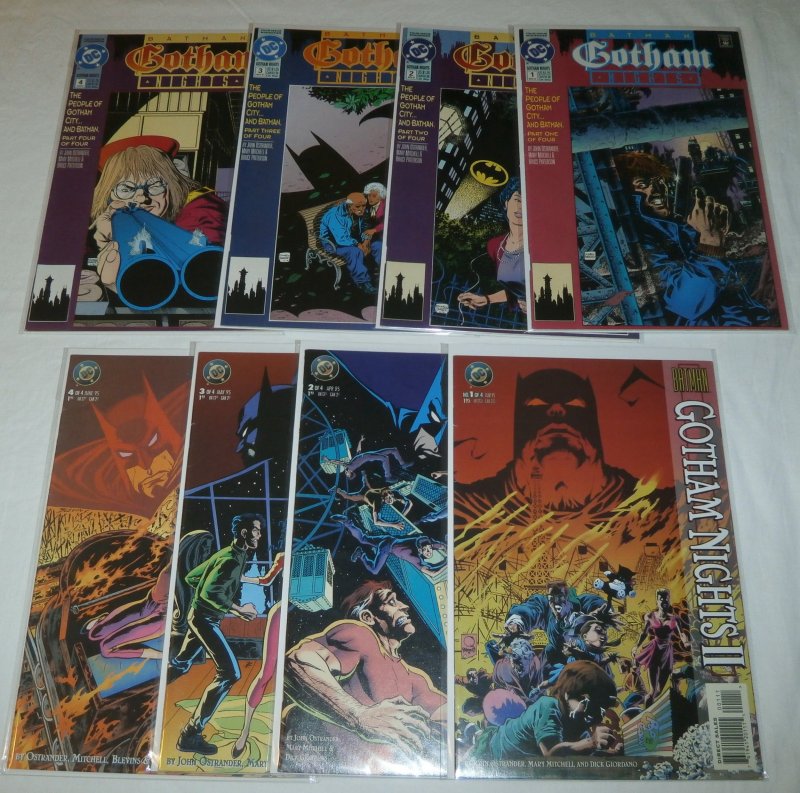 Batman  : Gotham Nights I #1-4, II #1-4 (complete set of 8)