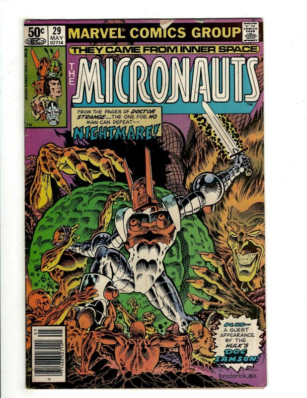 12 The Micronauts Marvel Comics # 29 30 31 32 33 34 35 36 37 38 39 51 NP14