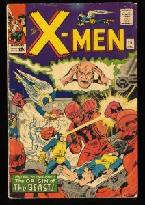 X-Men #15 VG- 3.5