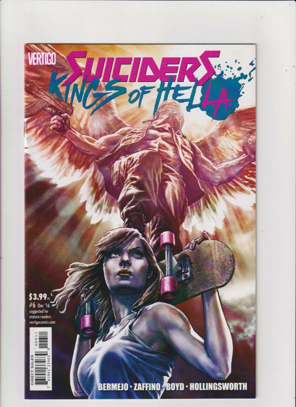 Suiciders: Kings of HELL.A. #6 NM- 9.2 Vertigo Comics Lee Bermejo 2016 761941334639