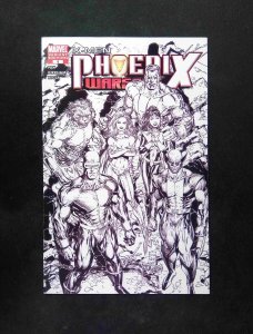 X-Men Phoenix Warsong #1C Marvel 2006 NM-  Baltimore Diamonds Sketch Variant