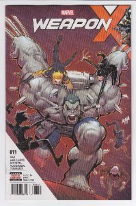 WEAPON X (2017 MARVEL) #11 CVR A DAVID DNA NAKAYAMA