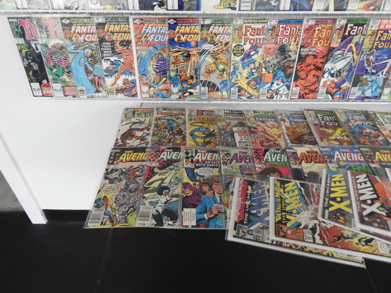 Huge Lot 160+ Comics W/ Hulk, Thor, Fantastic Four, Avengers, X-Men! Avg VF- !