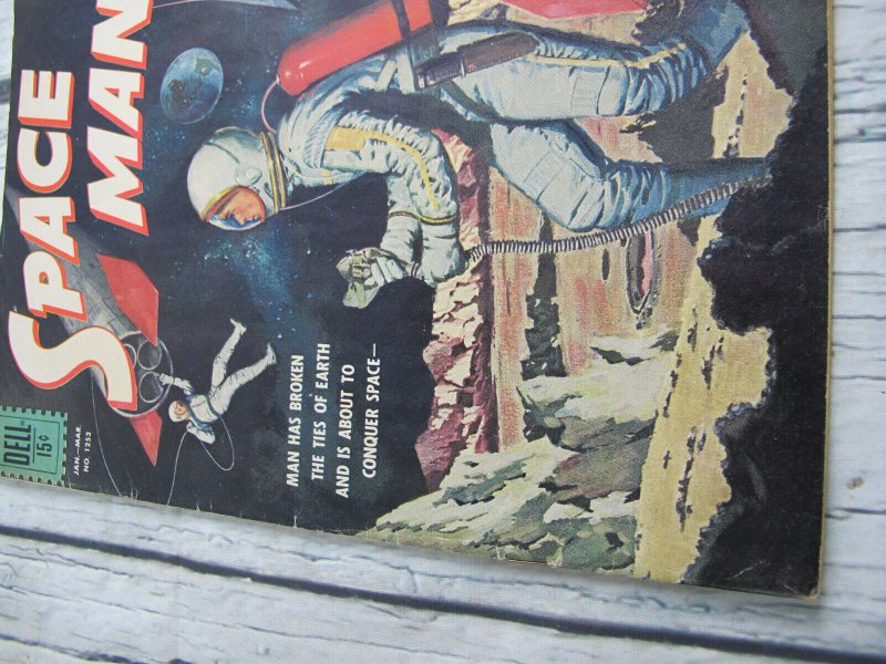 Space man First Issue Dell #1253 Comic Silver Age 1962 VG/FN Sci Fi