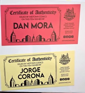 Transformers #25 1st Print Cover A Signed By Mora and Corona w/COAs