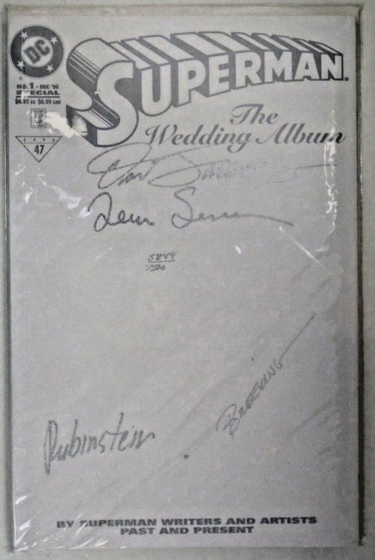 *Superman the Wedding Album (1 book) Dynamic Forces SIGNED 4x