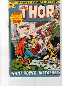Thor #193 (1971) High-Grade VF/NM Giant-Size Silver-Surfer C'ville CERTI...