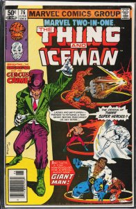 Marvel Two-in-One #76 (1981) Iceman
