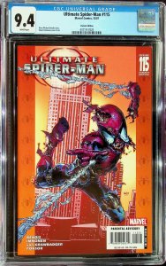 Ultimate Spider-Man #115 Zombie Cover (2007) - CGC 9.4 - Cert#4371917020
