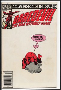 Daredevil #187 (1982) Daredevil [Key Issue]