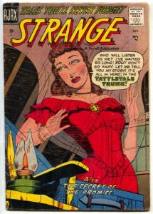 Strange #4 1957- Ajax Horror comic book- Tattletale Trunk FN