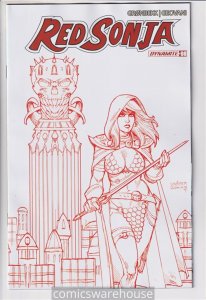 RED SONJA 2023 (2023 DYNAMITE) #8 VARIANT 1:10 CVR Q FOC INCV LINSNER FI X09065