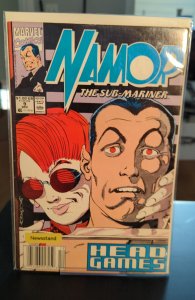 Namor, the Sub-Mariner #9 Newsstand Edition (1990)
