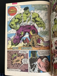 THE INCREDIBLE HULK #393 MARVEL COMICS (1992) GREEN FOIL COVER