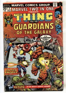 Marvel Two-In-One #5--1974--Captain America--Guardians of the Galaxy--VG