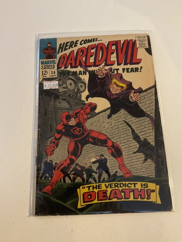 Daredevil 20 Good+ Gd+ 2.5 Marvel