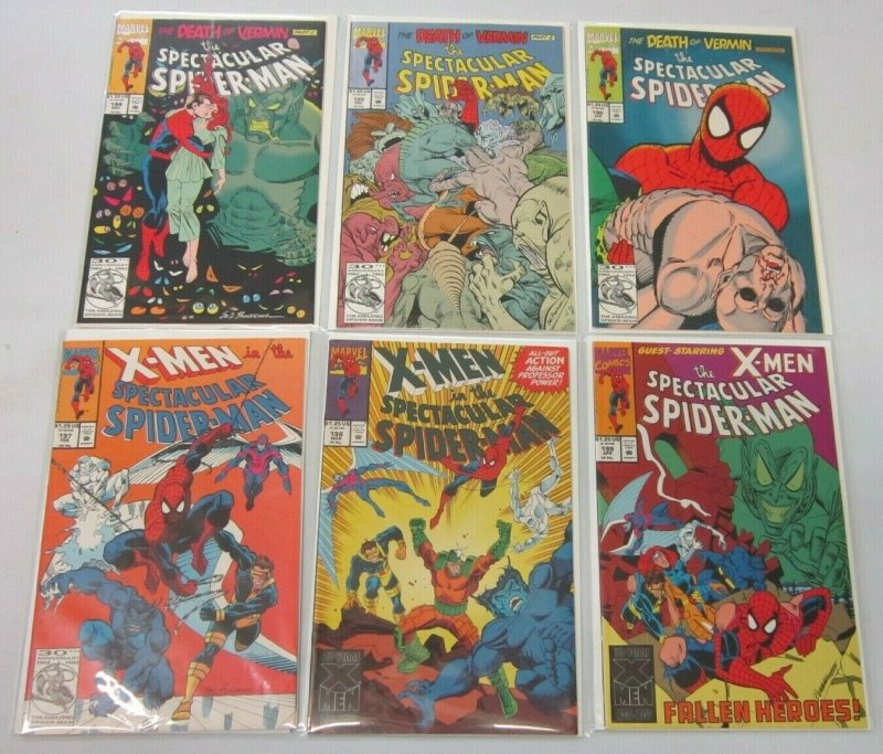 The Spectacular Spider-Man comic lot from:#151-199 22 diff 6.0 FN (1989-93)