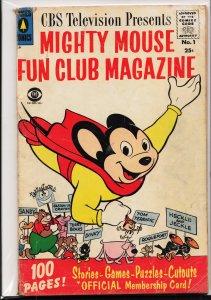 Mighty Mouse Fun Club Magazine #1 (1957) Mighty Mouse