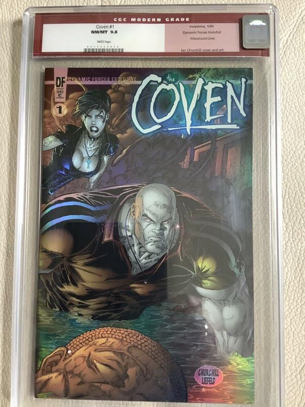 COVEN V2 1 CGC 9.8 Dynamic Forces Holofoil- Variant-Awesome Comics