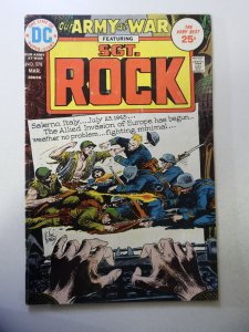 Our Army at War #278 (1975) GD/VG Condition moisture stains