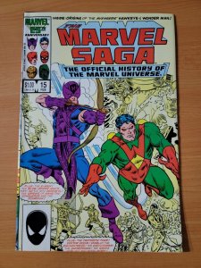Marvel Saga #15 Direct Market Edition ~ NEAR MINT NM ~ 1987 Marvel Comics