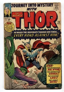 Journey Into Mystery #110  1964 - Marvel  -G/VG - Comic Book