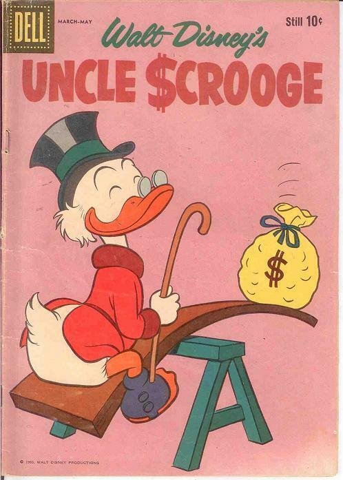 UNCLE SCROOGE 29 G-VG    Mar.-May 1960 COMICS BOOK