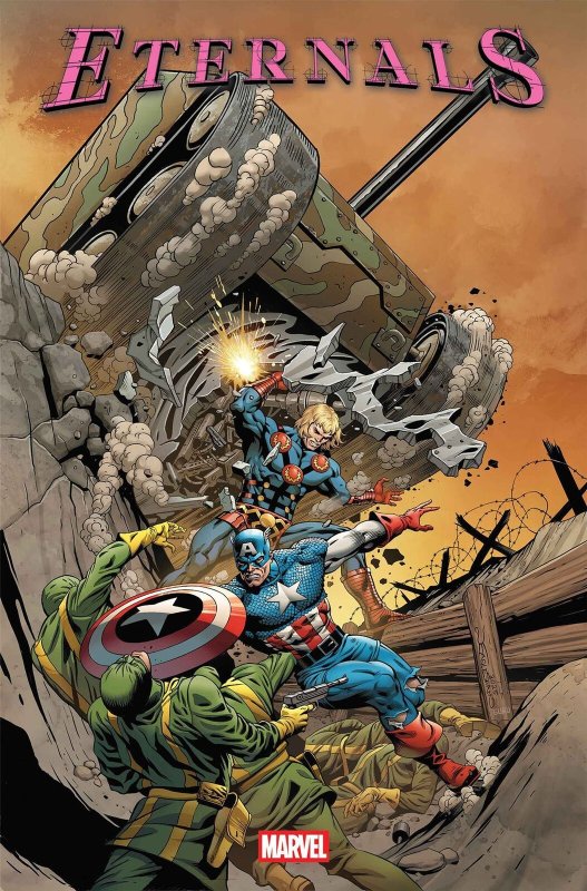 ETERNALS 50TH ANNIVERSARY SPECIAL #1 DALE EAGLESHAM VARIANT Marvel Comic